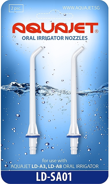 Irrigator Nozzles, 2 pcs - Aquajet Oral Irrigator Nozzles — photo N1