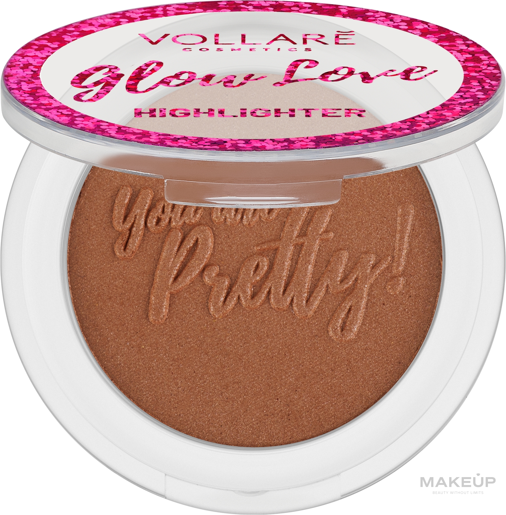 Highlighter - Vollare Glow Love Highlighter (01 -Cinnamon Rolls) — photo 5 g