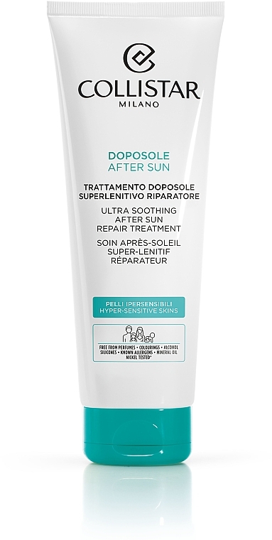 After Sun Regenerating Cream - Collistar Speciale Abbronzatura Perfetta Trattamento Doposole Superlenitivo Riparatore — photo N1