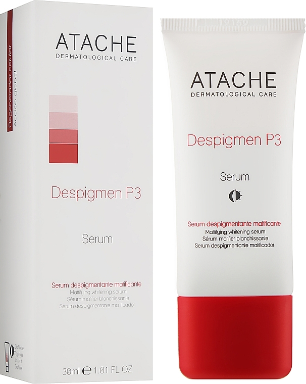 Mattifying Brightening Powder with Active Liposomes - Atache Despigment P3 Serum — photo N2