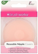 Fragrances, Perfumes, Cosmetics Reusable Nipple Pads - Brushworks Reusable Silicone Nipple Covers