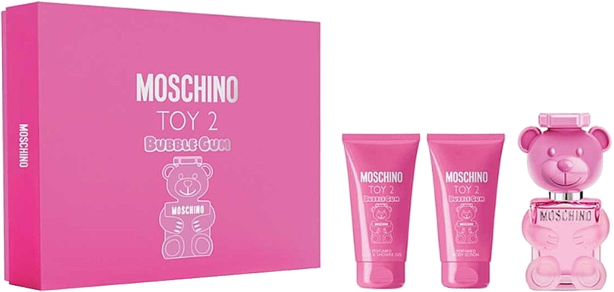 Moschino Toy 2 Bubble Gum - Set (edt/50ml + b/lot/50ml + sh/gel/50ml) — photo N1