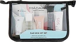 Fragrances, Perfumes, Cosmetics Travel Set - Madara Cosmetics Fab Skin Jet Set (micel/water/50/ml + skr/12,5/ml + mask/12,5/ml + cr/20/ml + cr/15/ml)