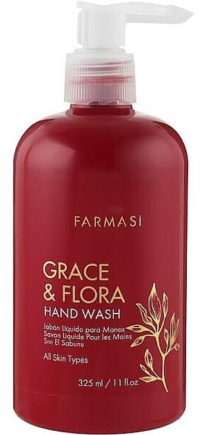 Grace & Flora Liquid Hand Soap - Farmasi Coconut Hand Wash  — photo N1