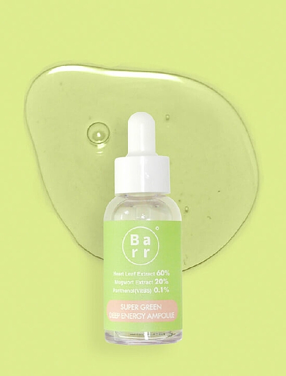 Soothing Face Serum - Barr Super Green Deep Energy Ampoule — photo N3