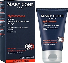 保湿フェイスクリーム - Mary Cohr Hydrosmose Homme Cellular Moisturisation Cream — photo N2