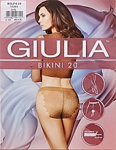 Fragrances, Perfumes, Cosmetics Women Tights "Bikini" 20 den, nero - Giulia