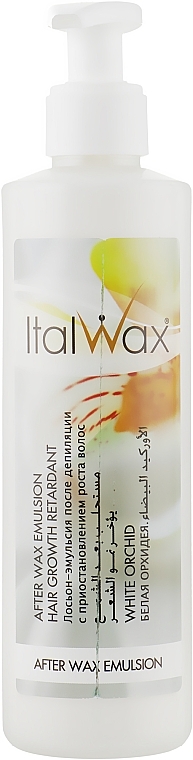 Post-Depilation Hair Growth Inhibiting Lotion Emulsion "White Orchid" - ItalWax — photo N1