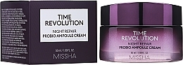 Night Rejuvenating Ampoule Cream - Missha Time Revolution Night Repair Probio Ampoule Cream — photo N4