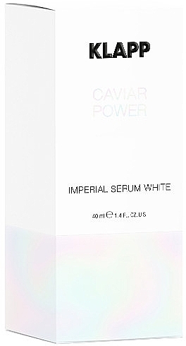 Face Serum - Klapp Caviar Power Imperial Serum White — photo N2