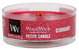 Fragrances, Perfumes, Cosmetics Scented Candle in Glass - WoodWick Currant Petite Candle