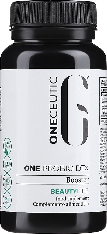 Prebiotic Food Supplement - Oneceutic One Probio D-Tox Booster Beauty Life Food Suplement — photo N1