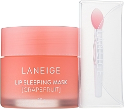 Night Lip Mask "Grapefruit" - Laneige Lip Sleeping Mask Grapefruit — photo N3