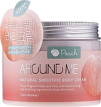 Fragrances, Perfumes, Cosmetics Smoothie Cream Peach - Welcos Around Me Natural Body Smoothie Cream Peach