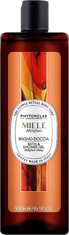 Bath & Shower Gel 'Millefiori Honey' - Phytorelax Laboratories Floral Ritual Bath & Shower Gel — photo N1