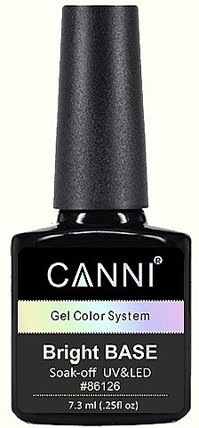 Color Base Coat - Canni Gel Color System Bright Base — photo N1