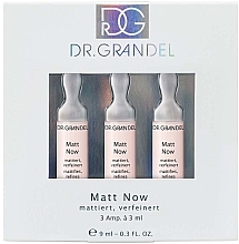 Fragrances, Perfumes, Cosmetics Mattifying Ampoule Concentrate - Dr. Grandel Matt Now Ampulle