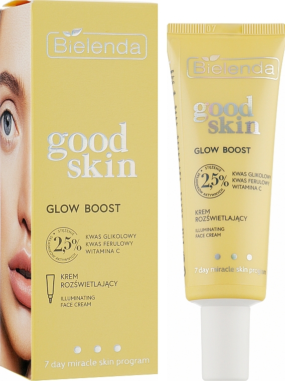 Brightening Face Cream - Bielenda Good Skin Glow Boost Illuminating Face Cream — photo N2