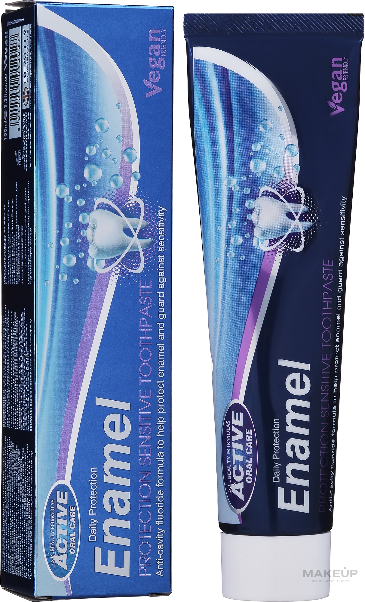 Enamel Protective Toothpaste - Beauty Formulas Active Oral Care — photo 100 ml