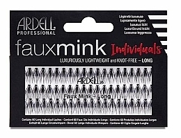 Knot-Free Faux Mink Individuals Long Black - Ardell  — photo N1