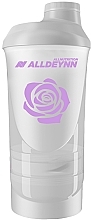 Fragrances, Perfumes, Cosmetics Shaker 600 + 350 ml, white - AllNutrition AllDeynn Plastic Smart Shaker 600ml + 350ml White