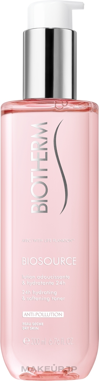 Lotion for Dry Skin - Biotherm Biosource Softening Toner Dry Skin — photo 200 ml