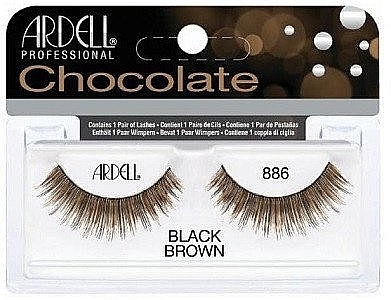 False Lashes - Ardell Chocolate Lash Black Brown 886 — photo N3