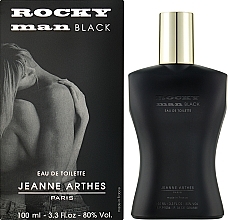 Jeanne Arthes Rocky Man Black - Eau de Toilette — photo N2