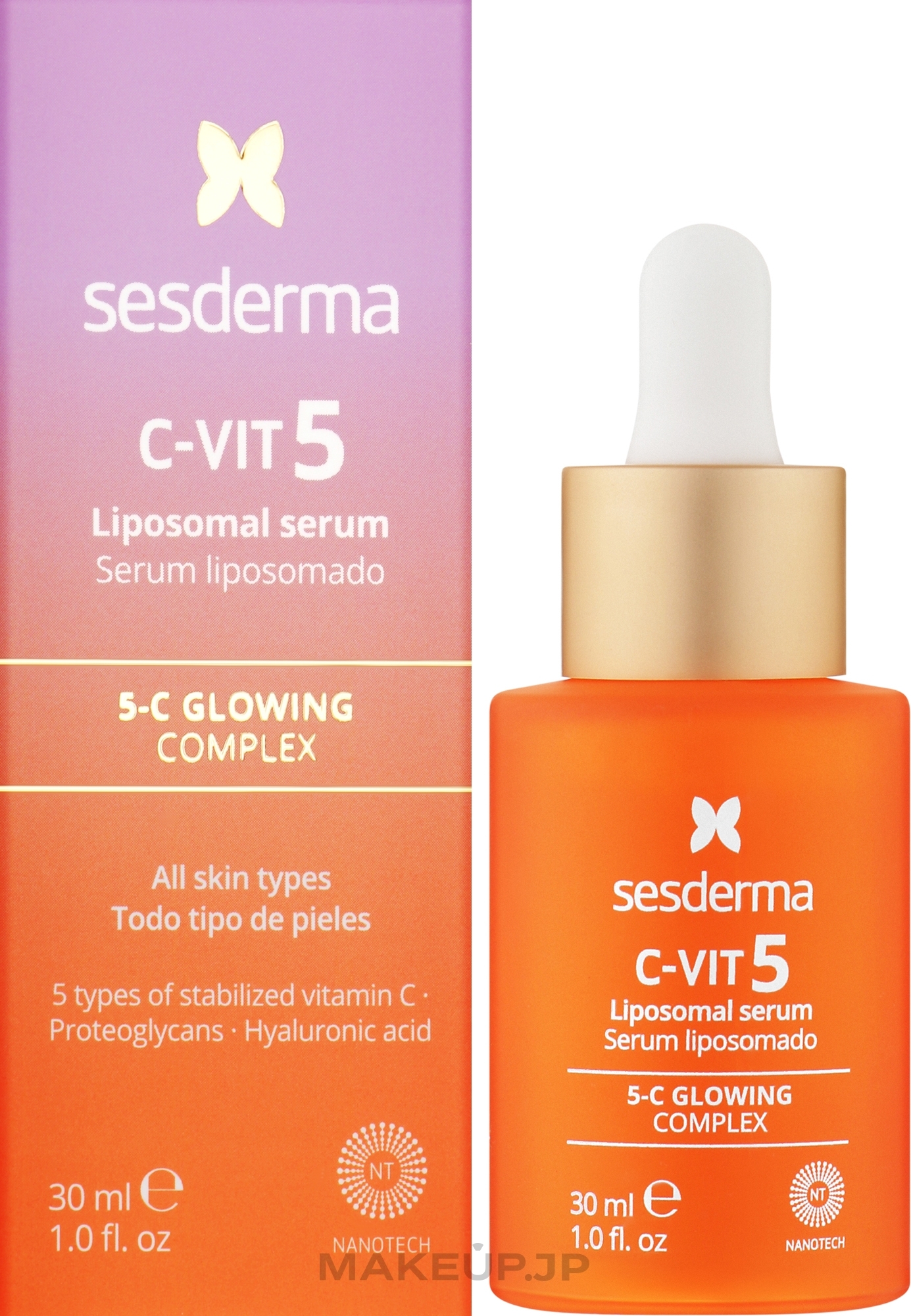 Face Serum - Sesderma C-Vit 5 Liposome Serum — photo 30 ml
