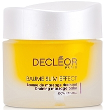 Fragrances, Perfumes, Cosmetics Draining Massage Slimming Body Balm - Decleor Baume Slim Effect