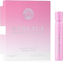 Fragrances, Perfumes, Cosmetics Versace Bright Crystal - Eau de Toilette (sample)