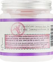 Jojoba Body Scrub "Mangosteen" - Lemongrass House Mangosteen Moisturising Jojoba Bead Body Scrub — photo N2