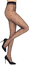 Fragrances, Perfumes, Cosmetics Tights 'Heartbeat' 20 Den, nero - Mona