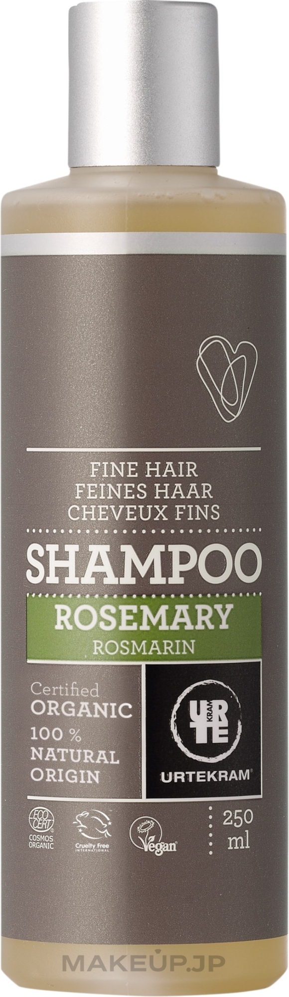 Thin Hair Shampoo "Rosemary" - Urtekram Rosmarin Shampoo Fine Hair — photo 250 ml