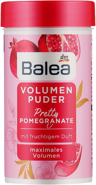 Hair Volumizing Powder - Balea Volume Pretty Pomegranate Powder — photo N1
