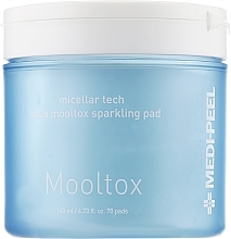 Fragrances, Perfumes, Cosmetics Moisturizing & Cleansing Face Peeling Pads - Medi Peel Aqua Mooltox Sparkling Pad