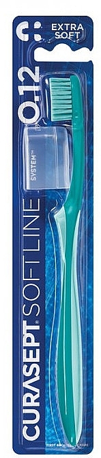 Soft Toothbrush 'Extra Soft 0.12', turquoise - Curaprox Curasept Toothbrush — photo N1