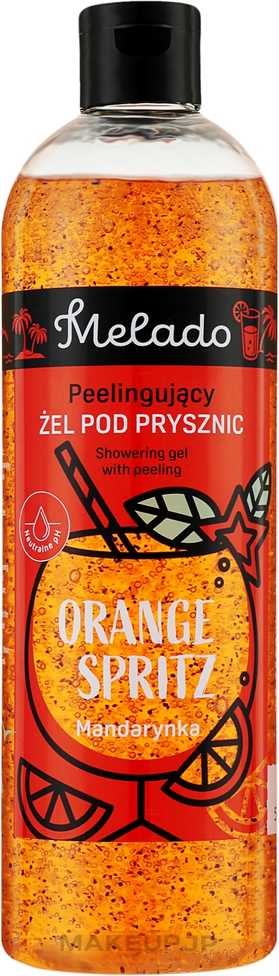 Peeling Shower Gel 'Aperol Spritz' - Natigo Melado Shower Gel Orange Spritz — photo 500 ml