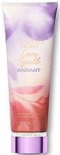 Fragrances, Perfumes, Cosmetics Fragrance Body Lotion - Victoria's Secret Love Spell Radiant Fragrance Body Lotion