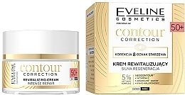 Revitalizing Face Cream - Eveline Contour Correction Revitalizing Cream 50+ — photo N1