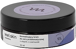 Fragrances, Perfumes, Cosmetics Normalizing Black Thyme Cream for Problem Skin - Mel Skin