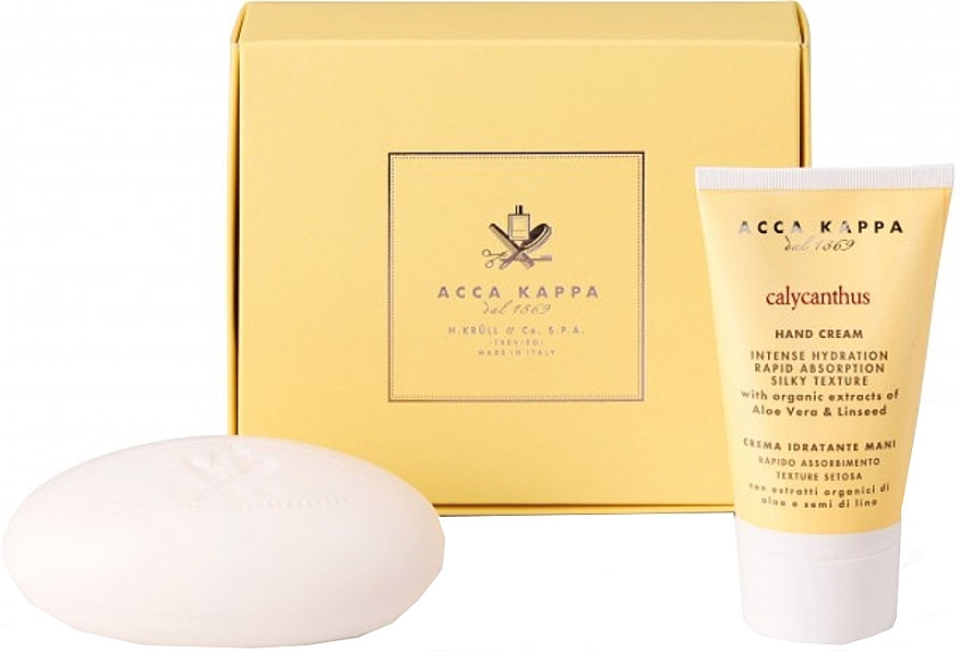 Acca Kappa Calycanthus - Set (soap/150g + h/cr/75ml) — photo N2