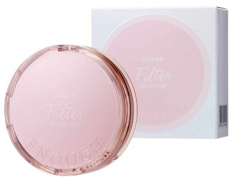 Face Powder - Enough Cover Filter Two-Way Cake SPF 28 PA++ — photo N1