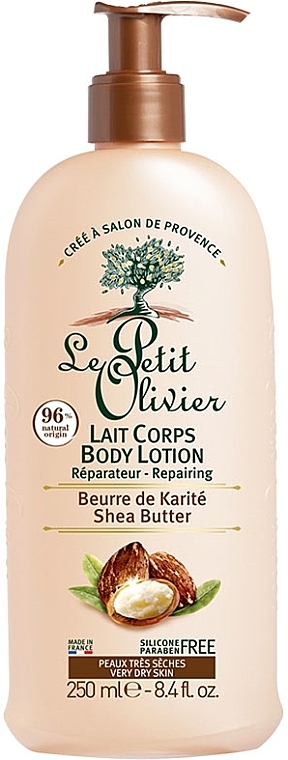 Ultra-Moisturizing Shea Butter Body Lotion - Le Petit Olivier Ultra Moisturising With Fair Trade Shea Butter — photo N1