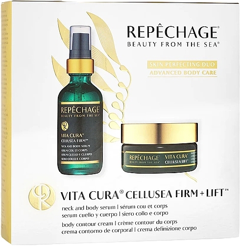 Set - Repechage Vita Cura CelluSea Firm + Lift (body/serum/60ml + body/cr/50ml) — photo N1