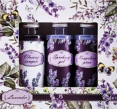 Fragrances, Perfumes, Cosmetics Lavender Set - Bohemia Gifts Bohemia Herbs Lavender Set III (sh/gel/50ml + bath/oil/50ml + shmp/50ml)