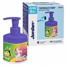 Fragrances, Perfumes, Cosmetics Kids Toothpaste, 6+ years - Jordan Junior Toothpaste Pump