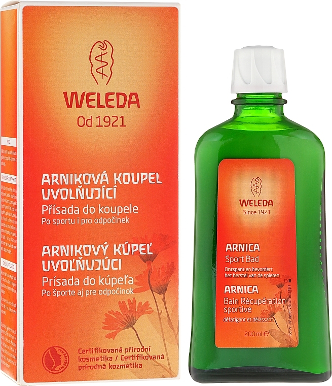 Arnica Bath Milk - Weleda Arnika Recuperating Bath Milk — photo N1