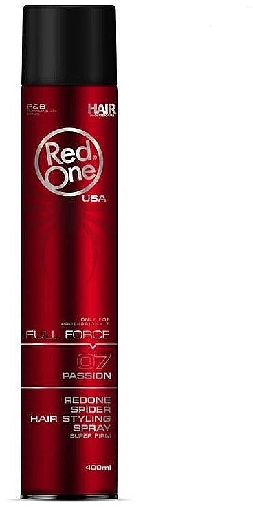 Hair Spray - Red One Full Passion Spider Hair Styling Spray 07 Passion — photo N1