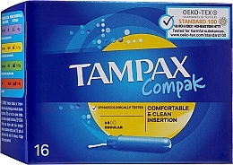 Tampons with Applicator, 16 pcs - Tampax Compak Regular — photo N10